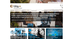 Desktop Screenshot of ise.ualg.pt