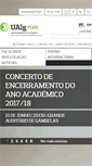 Mobile Screenshot of fchs.ualg.pt