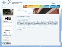Tablet Screenshot of ciitt.ualg.pt